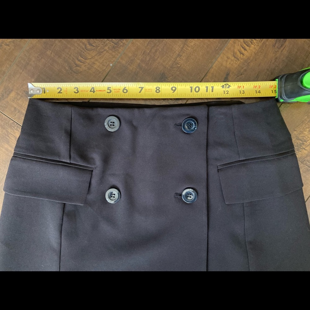 Black Wrap Skirt